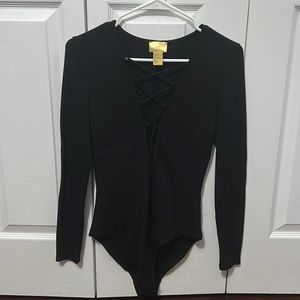 H&M Tie up Body Suit